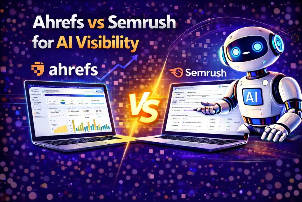 Ahrefs vs Semrush for AI Visibility