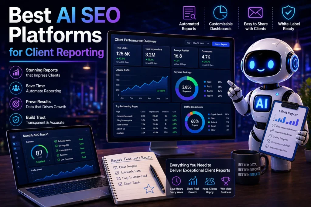 Best AI SEO Platforms for Client Reporting