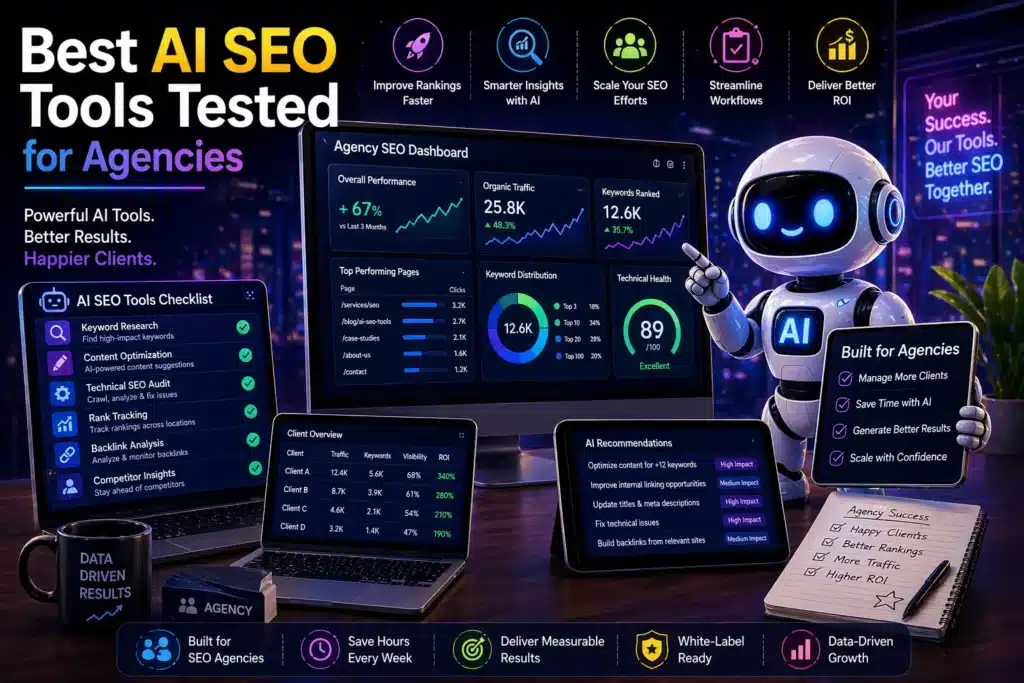 Best AI SEO Tools Tested for Agencies