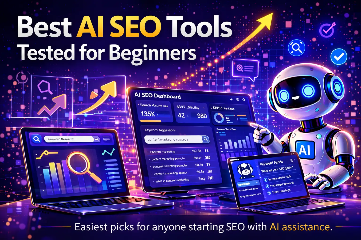 Best AI SEO Tools Tested for Beginners
