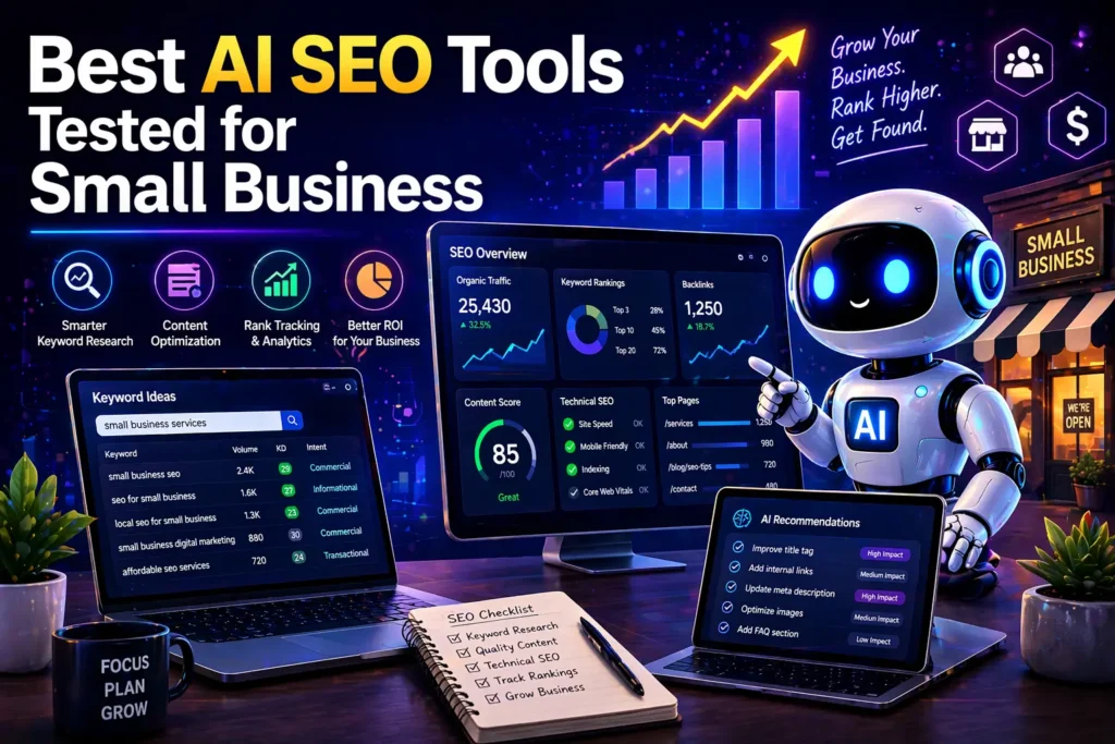 Best AI SEO Tools Tested for Small Business