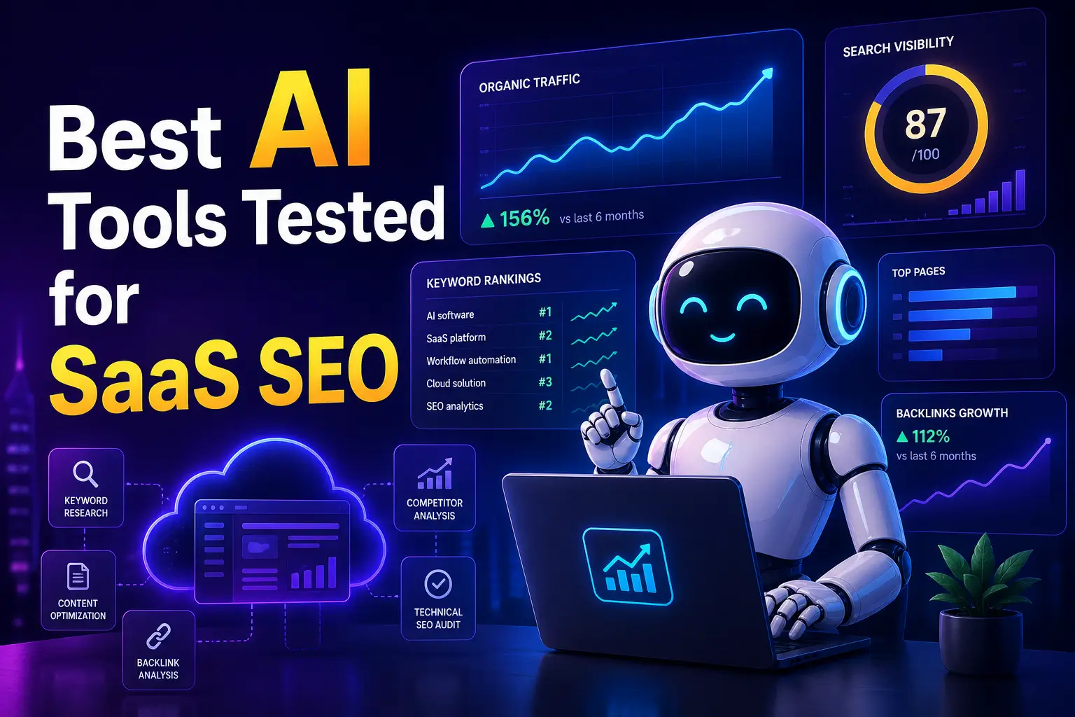 Best AI Tools Tested for SaaS SEO