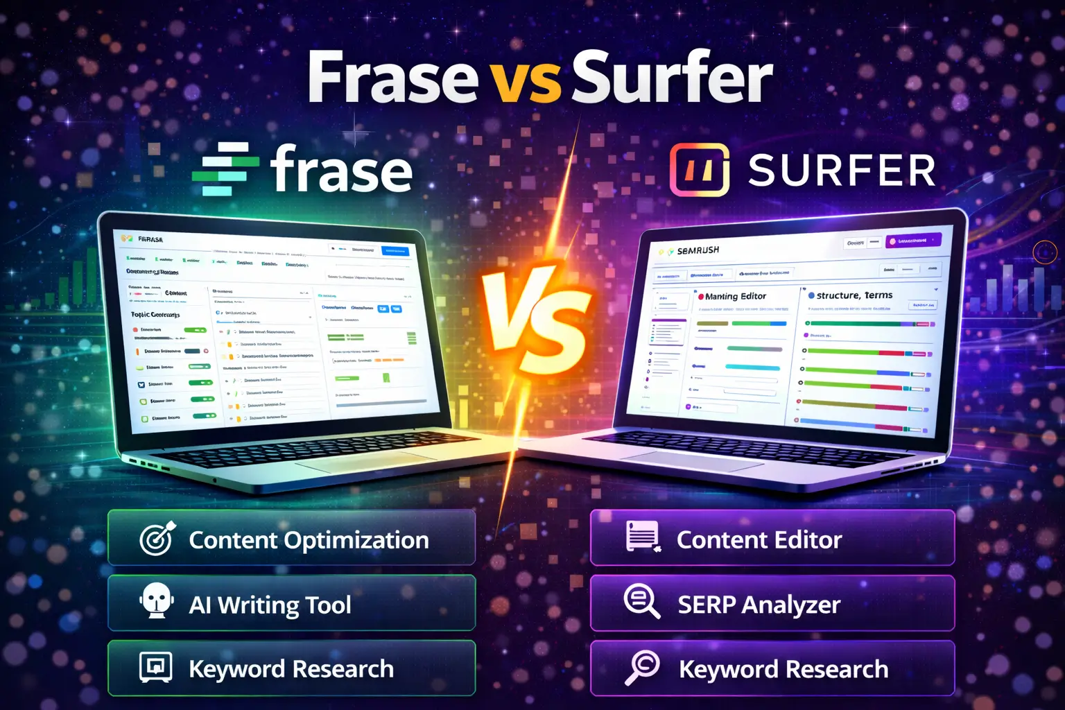 Frase vs Surfer