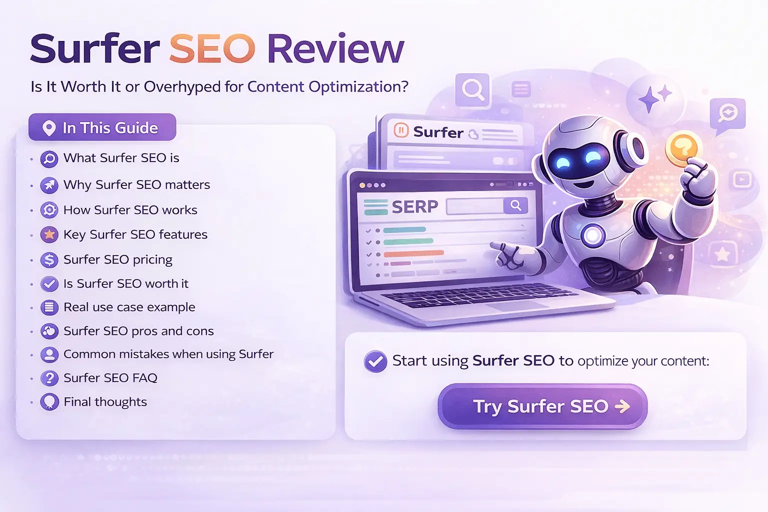 Surfer SEO Review