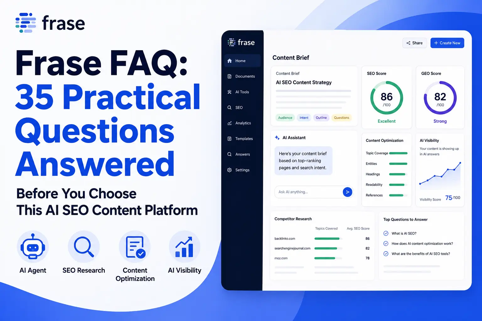 Frase FAQ: 35 Practical Questions Answered